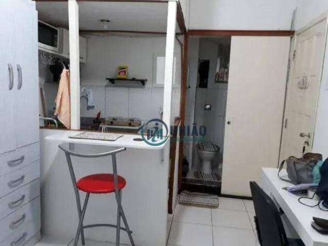 Apartamento com 1 quarto à venda, 21 m² por R$ 125.000 - Centro - Niterói/RJ