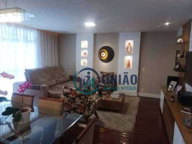 Apartamento com 3 quartos à venda, 120 m² por R$ 850.000 - Santa Rosa - Niterói/RJ