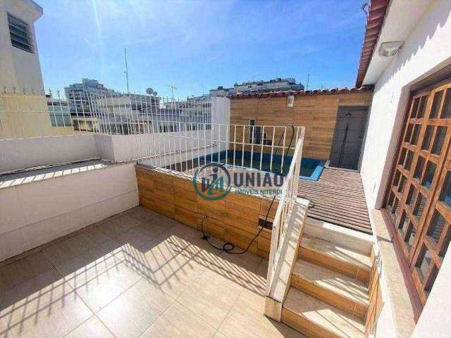 Cobertura Duplex com 2 Quartos à venda, 170 m² por R$ 790.000 - Icaraí - Niterói/RJ