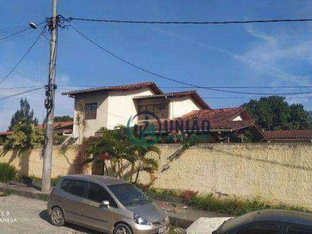 Excelente casa com 5 dormitórios, sendo 3 suítes, escritório,  à venda, 455 m² - Engenho do Roçado - São Gonçalo/RJ