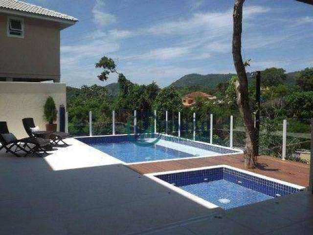 Espetacular casa em condomínio fechado, com 4 dormitórios, sendo 3 suítes, piscina, churrasqueira,  à venda, 400 m² - Sape - Niterói/RJ