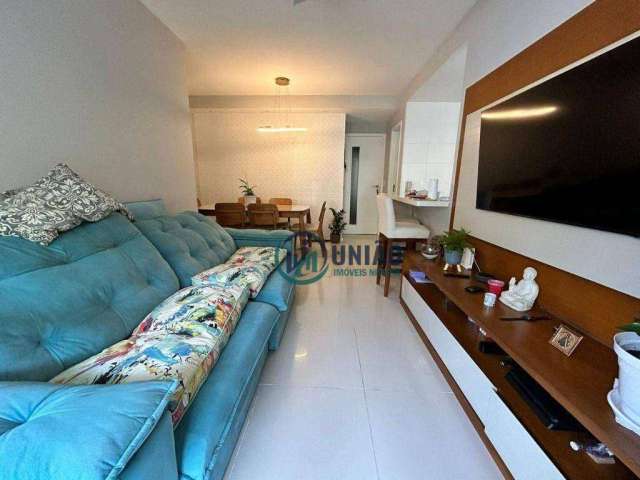 Apartamento com 2 quartos à venda, 70 m² por R$ 550.000 - Santa Rosa - Niterói/RJ