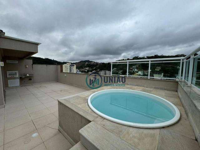 Cobertura com 4 quartos à venda, 217 m² por R$ 1.550.000 - Santa Rosa - Niterói/RJ