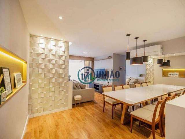 Apartamento com 3 quartos sendo 1 suíte à venda, 92 m² por R$ 1.180.000 - Icaraí - Niterói/RJ
