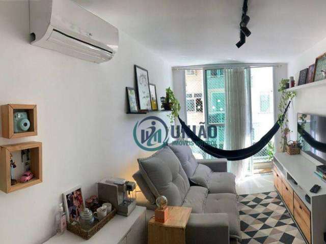 Apartamento com 2 quartos à venda, 58 m² por R$ 450.000 - Badu - Niterói/RJ