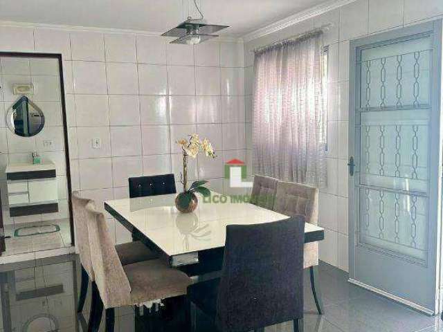 Excelente sobrado à venda, com 3 dormitórios, suíte e 125m² de área total do terreno, por R$ 479.000,00 em Jd. das Oliveiras/SP