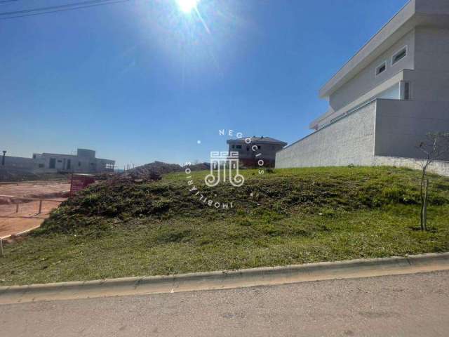 Excelente terreno localizado no condomínio terras de jundiaí, no bairro vale azul ii, na cidade de jundiaí-sp