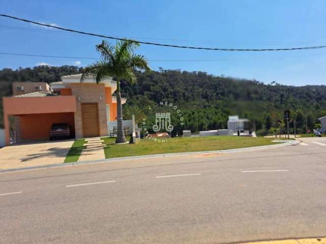 Terreno esquina à venda em condomínio em itupeva/sp