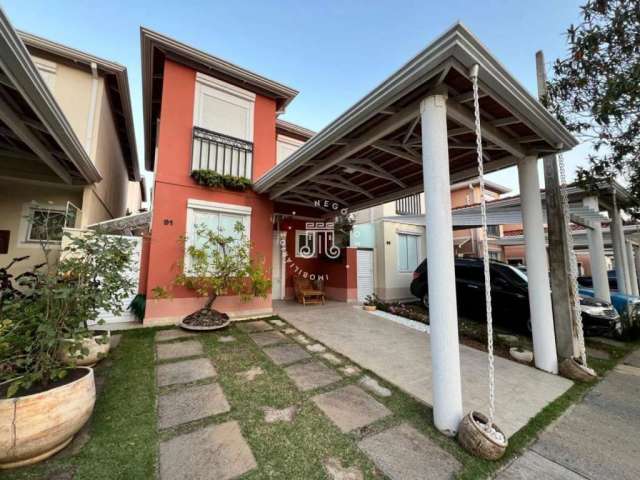 Casa sobrado à venda - condominio casas da toscana - medeiros - jundiaí/sp