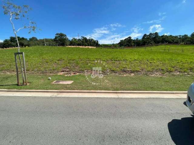 Terreno em condomínio de alto padrão, alphaville ii, a venda em jundiai/sp