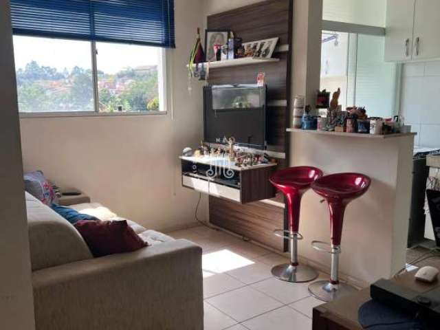 Apartamento no condominio spazio de trento na cidade de  jundiaí/sp