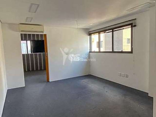 Sala comercial para locação, com ar-condicionado, Bairro Jardim, Santo André/SP.