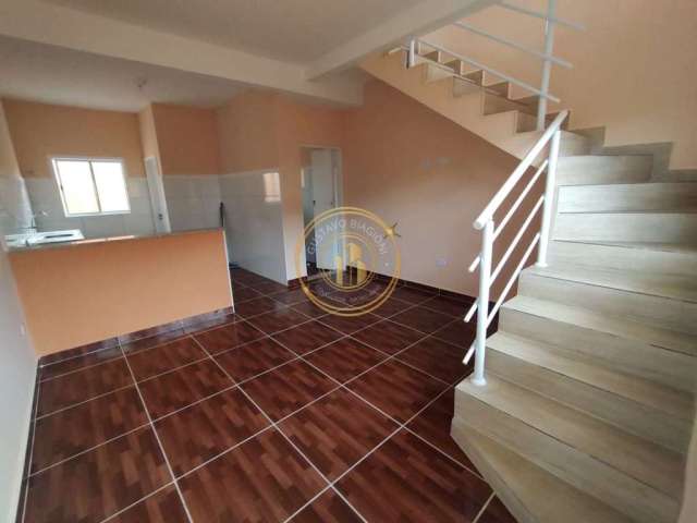 Casa em condomínio fechado com 2 quartos à venda na Av. São Paulo, 2889, Vera Cruz, Mongaguá, 67 m2 por R$ 240.000