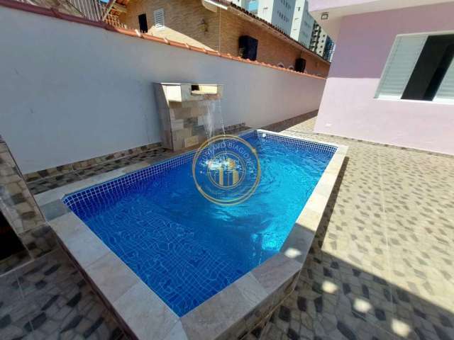 Casa com 2 quartos à venda na Av. São Paulo, 2889, Vera Cruz, Mongaguá, 126 m2 por R$ 490.000