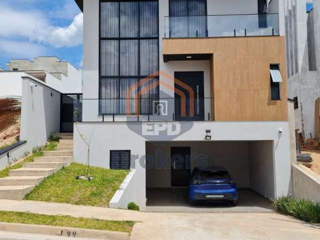 Casa em Condomínio de Luxo em Jardim Ermida I - Jundiaí com 269m² por R$2.150.000 - Venda e Locação