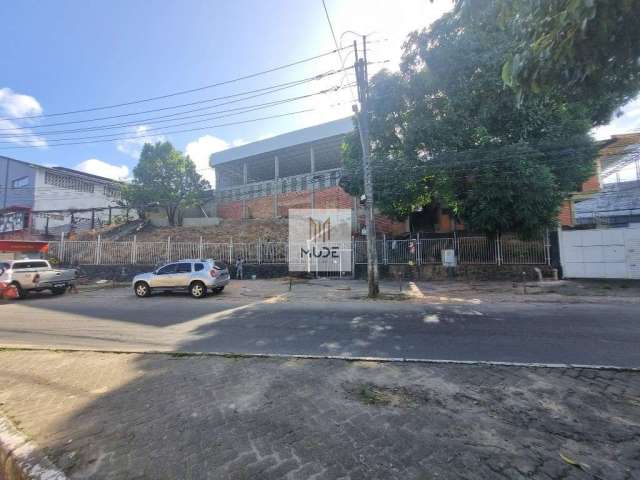 Galpão / terreno - 5.000m² terreno - todo plano e murado - pé direito 12m - locação em salvador - bahia