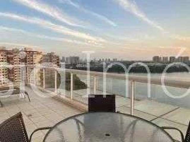 Apartamento com 1 dormitório, 136 m² - venda por R$ 1.780.000,00 ou aluguel por R$ 13.077,00/mês - Península - Rio de Janeiro/RJ