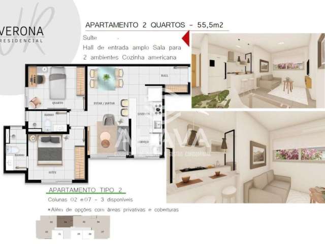 Apartamento com 2 quartos à venda na Carlos Sá, --, Santa Amélia, Belo Horizonte por R$ 395.000