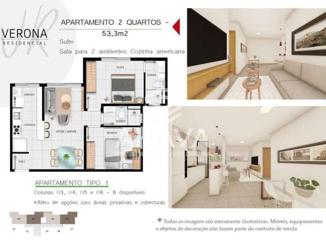 Apartamento com 2 quartos à venda na Carlos Sá, --, Santa Amélia, Belo Horizonte por R$ 380.000