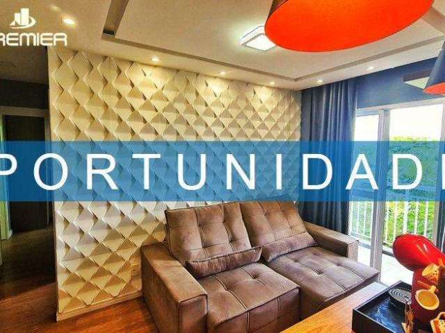 Lindo apartamento com 57 m², 2 dormitórios (suíte planejada), cozinha completa, lavanderia , fino acabamento - go maravile