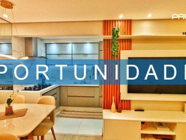 Apartamento com fino acabamento res. harmonia 52 m², 2 dormitórios, cozinha estilo americana - r$ 420.000,00