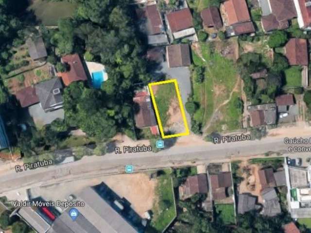 Terreno à venda na Rua Piratuba, --, Bom Retiro, Joinville por R$ 620.000