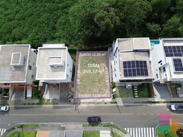Terreno em condomínio fechado à venda na Rua Guilherme Zilmann, 0, Vila Nova, Joinville por R$ 550.000