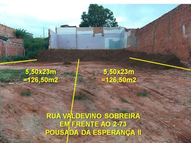 Terreno Pousada 2 5,50 x 23