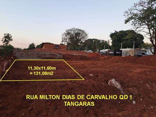 Terreno Tangaras 11,30 x 11,60 total de 131.08