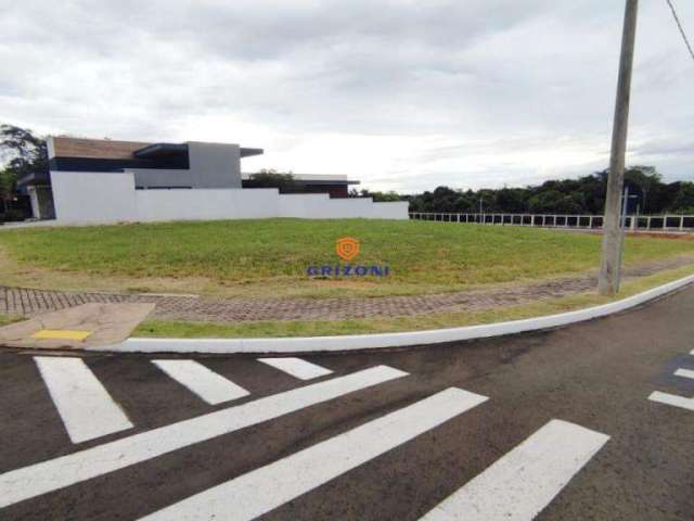 Terreno condomínio villa dumont| 692m² | esquina | bauru