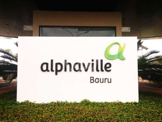 Terreno para venda no Condomínio Alphaville em Bauru