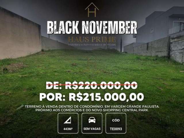 Terreno à venda em Vargem Grande Paulista, Fazenda Santo Antônio, com 443 m², Condominio Vila Real