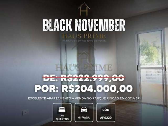 Apartamento à venda em Cotia, Parque Rincão, com 2 quartos, com 56 m², Residencial Vista Verde