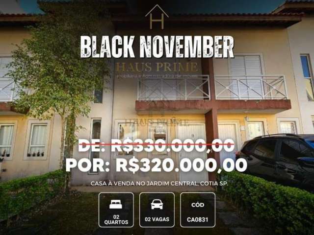 Casa à venda em Cotia, Jardim Central, com 2 quartos, com 64 m², Condomínio Vila Florida