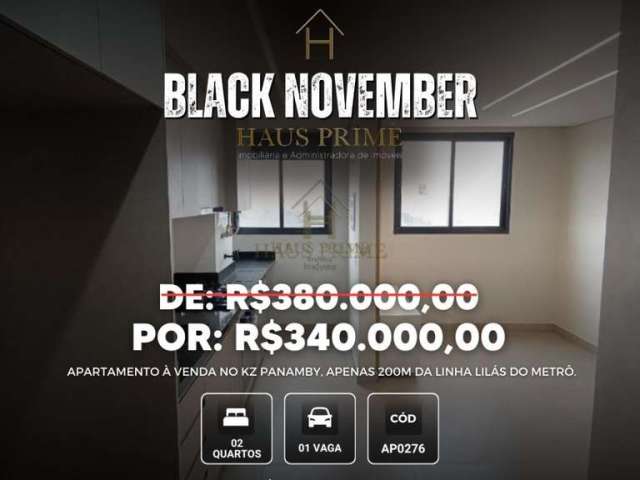 Apartamento à venda em São Paulo, Jardim Santo Antônio, com 2 quartos, com 40 m², KZ Panamby