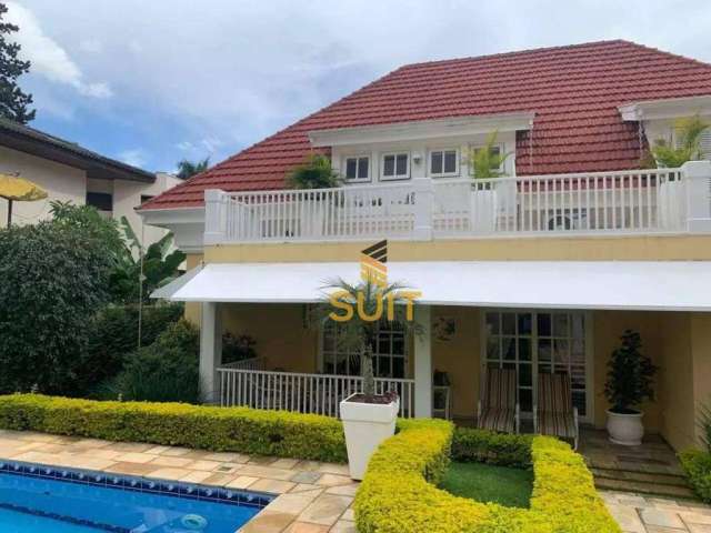 Residencial 1 - Casa com 500m², 4 Dorm (2 Suítes), 6 Vagas e Área de Lazer com Churrasqueira e Piscina em Barueri/SP! Contato: Suit (11) 94584-8250