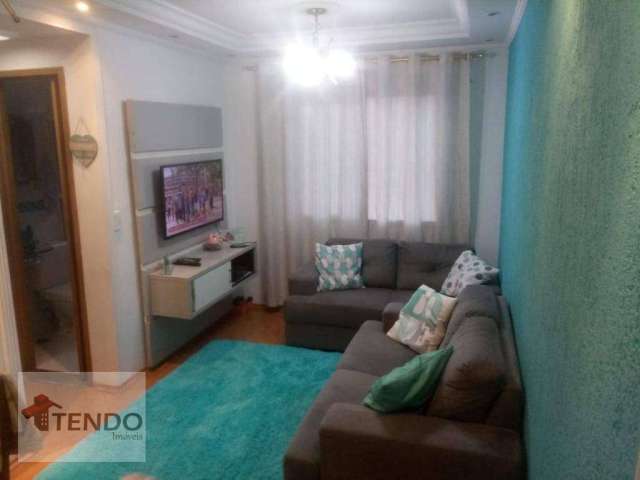 Apartamento na Cidade São Jorge| Santo André| 2 dormitórios| 52m²| 1 vaga