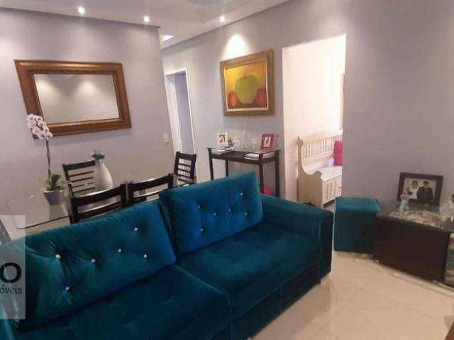 Apartamento com 3 dormitórios, 1 vaga de garagem coberta, 67 m², localizado no Bairro Vila Jerusalém, São Bernardo do Campo/SP