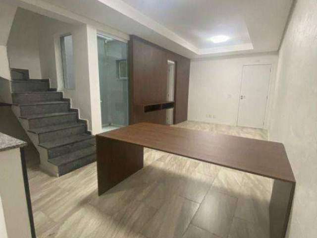 Belíssima Cobertura Triplex no Campestre, Santo André, com 3 quartos, 1 suíte, 2 vagas, 137m², Área Gourmet