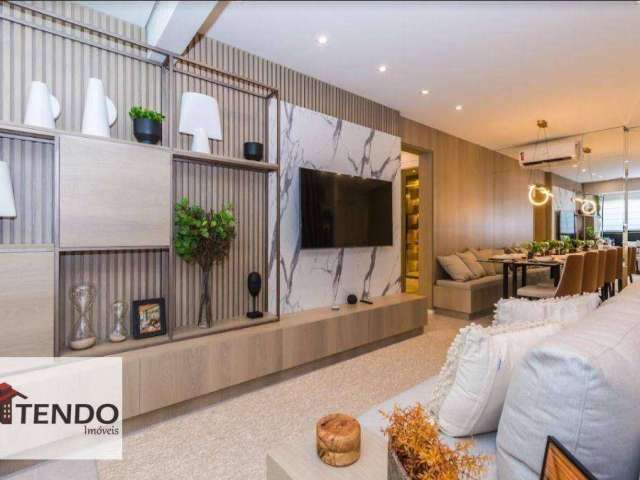 Apartamento com 3 dormitórios à venda, 82 m² por R$ 612.000,00 - Vila Caminho do Mar - São Bernardo do Campo/SP