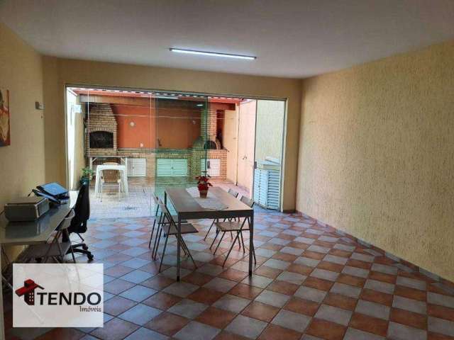 Amplo Sobrado no Jardim Paraíso| Santo André| 3 quartos| 1 suíte| 276 m²| 4 vagas