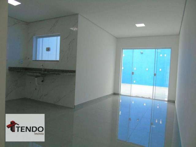 Sobrado em Santo André | Vila Homero Thon| 3 quartos| 1 suíte| Área Gourmet| 116m²| 3 vagas