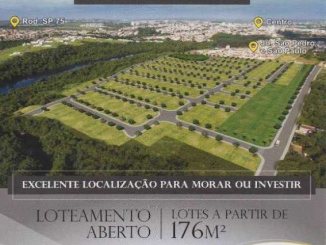 Terreno à venda, 227 m² por R$ 154.790,00 - Loteamento Terras de São Pedro e São Paulo - Salto/SP