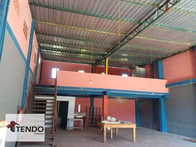 Galpão, 840 m² - venda por R$ 2.500.000,00 ou aluguel por R$ 15.200,00/mês - Recreio Campestre Jóia - Indaiatuba/SP