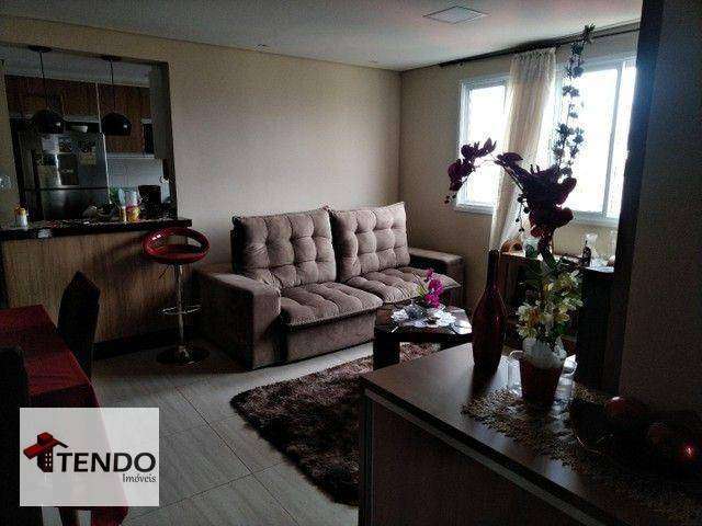 Apartamento com 2 dormitórios à venda, 68 m² por R$ 400.000,00 - Vila Bocaina - Mauá/SP