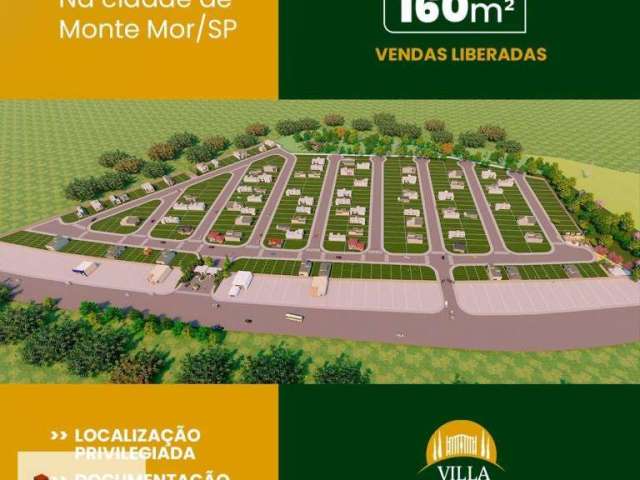 Imob02 - Terreno 326 m² - venda - Residencial Villa Esplendor - Monte Mor/São Paulo