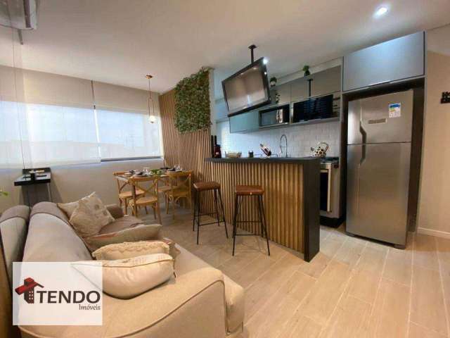 Apartamento com 2 dormitórios à venda, 38 m² por R$ 310.000,00 - Parque Erasmo Assunção - Santo André/SP