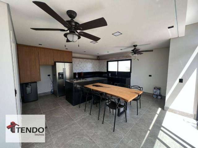 Cobertura com 1 dormitório à venda, 90 m² por R$ 890.000,00 - Campestre - Santo André/SP