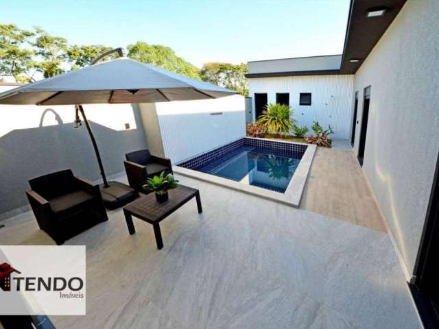 Casa com 3 dormitórios à venda, 190 m² por R$ 1.320.000 - Residencial Evidências - Indaiatuba/SP