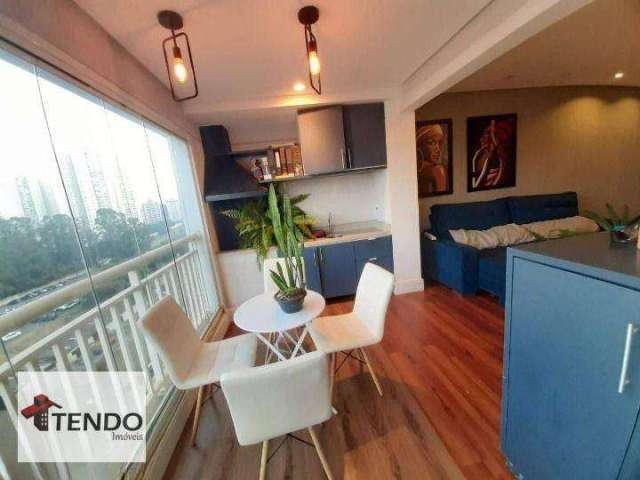 Apartamento Centro, São Bernardo do Campo, com 2 dormitórios, 1 suíte, 94 m², Varanda Gourmet, 2 vagas, Lazer Completo